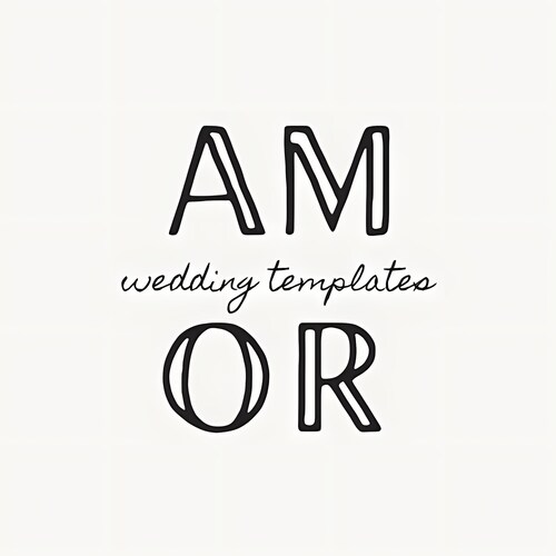 AmorWeddingTemplates store logo