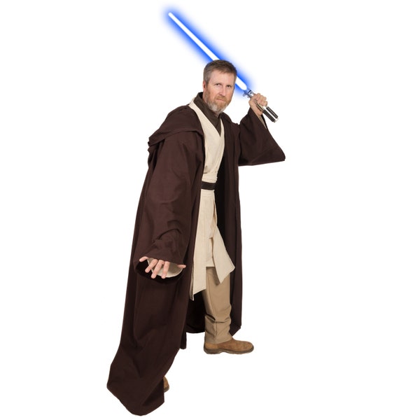 Traje De Star Wars Jedi T&uacute;nica Adulto T&uacute;nica Con Capucha Neg | Cuotas