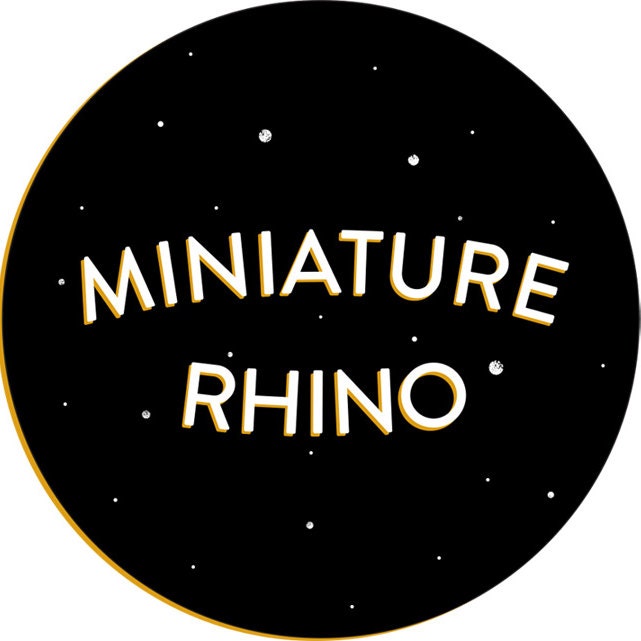 Visible Mending Sewing Kit – Miniature Rhino