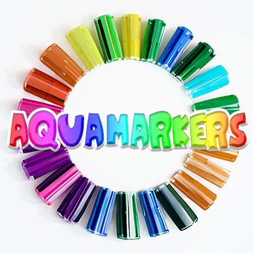 Colors: 00-99 1x Aquamarker Water Based Ink fine & Brush Décotime 