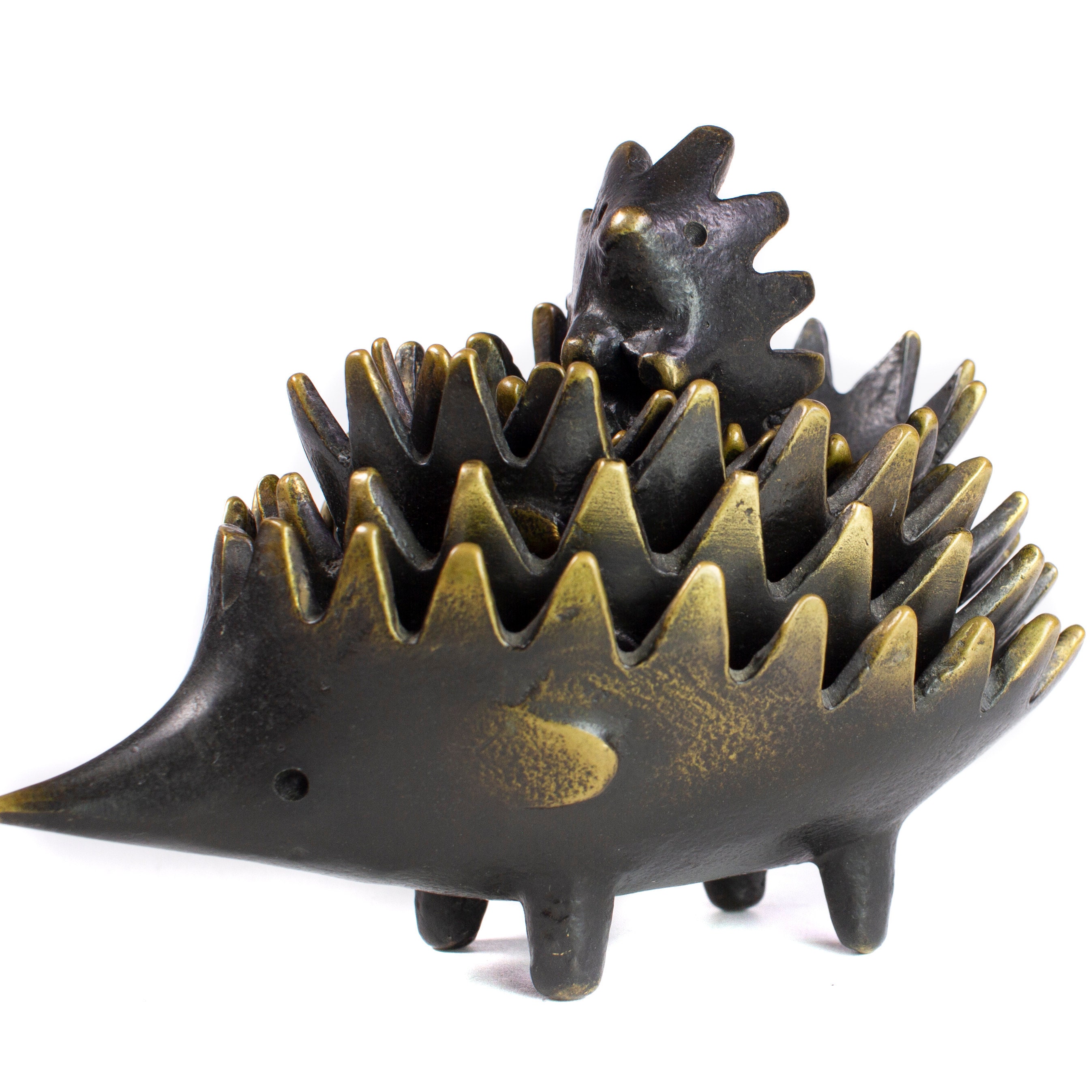 Walter Bosse Hedgehog Ashtrays Vintage s ORIGINAL Bosse   Etsy