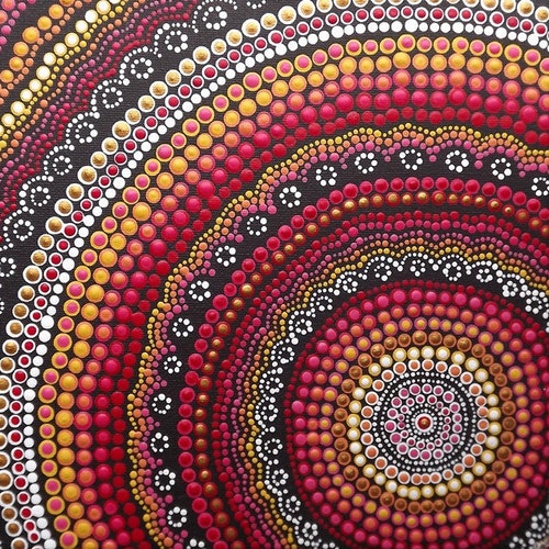 Contemporary Aboriginal Art Von Raechelsaunders Auf Etsy