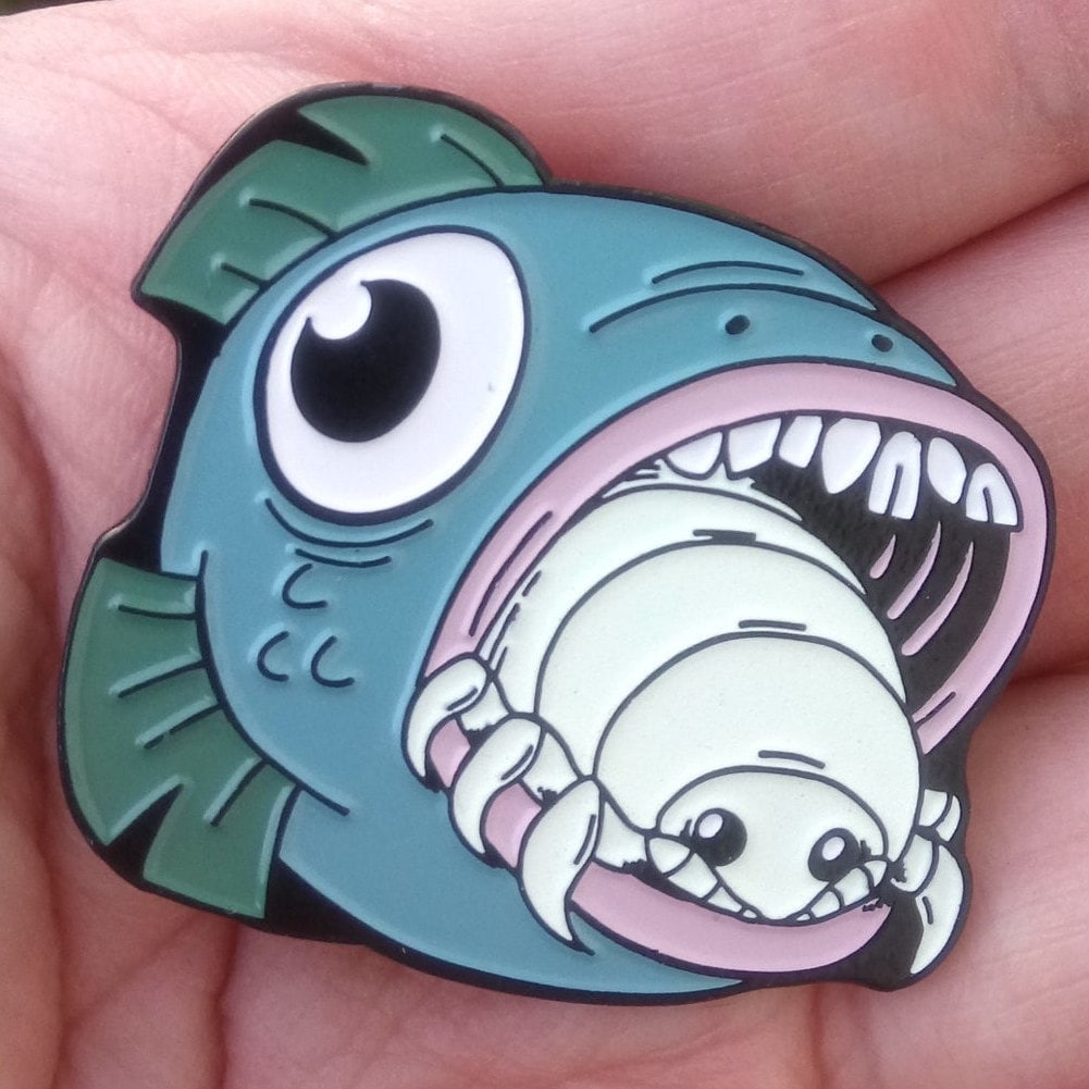 Life Is Relentless (Blob-fish) Pins