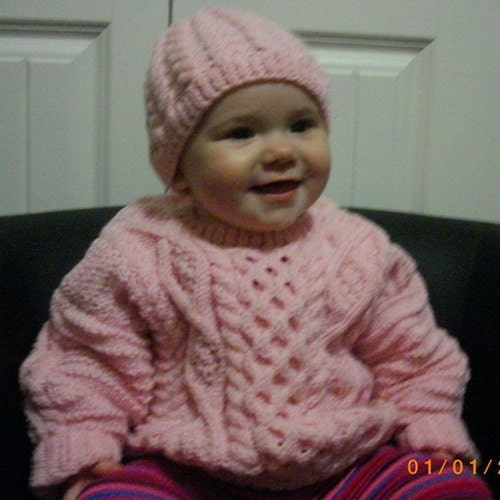 Niamh Toddler Girls Cardigan PDF Knitting Pattern Etsy