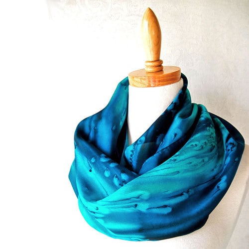 Silk Scarves Online Shop - Silk Scarf Handpainted. Gray, Red, Black, White  Hand Dyed Silk Wrap. Handmade Silk Shawl WINTER LOVE. Size 11x60. Birthday  Gift. Gift Wrapped.