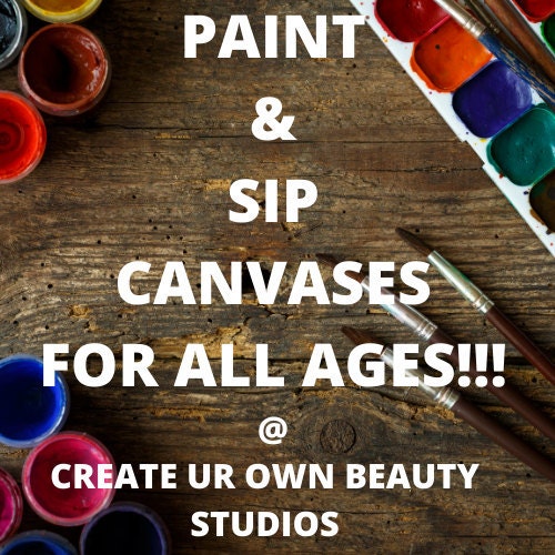 DIY Painting Party / Sketched Canvas Download/ PNG/DIY Paint Party
