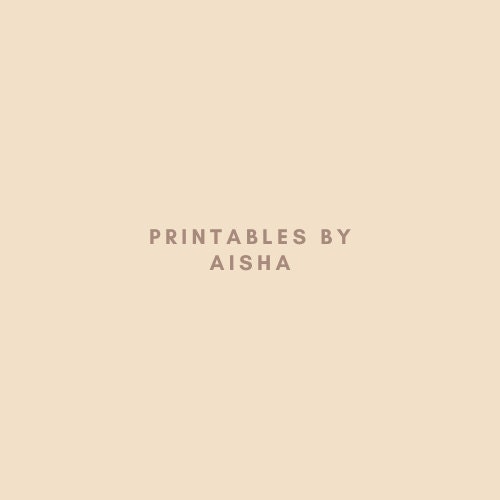printablesbyaishy - Etsy