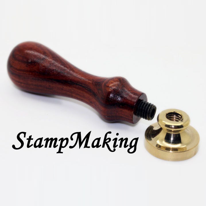 1PC Tiger Sealing Wax Stamp 30mm Brass Head Sealing Stamp