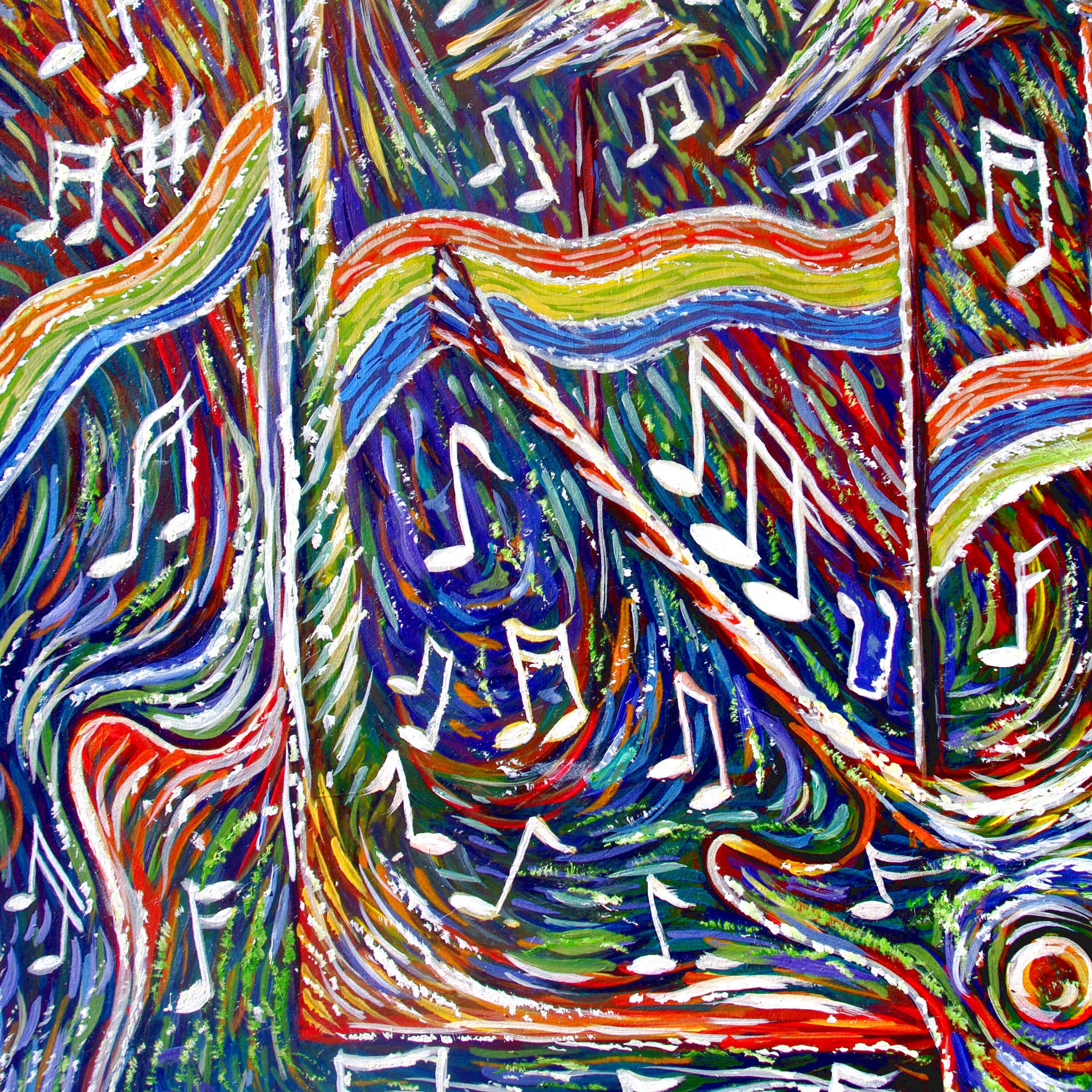 MUSIC INSPIRED EXPRESSIONIST ARTWORKS by artbydennis on Etsy