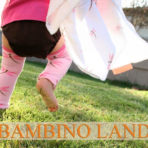 Natural Bambino Land Leg Warmers Solid Color