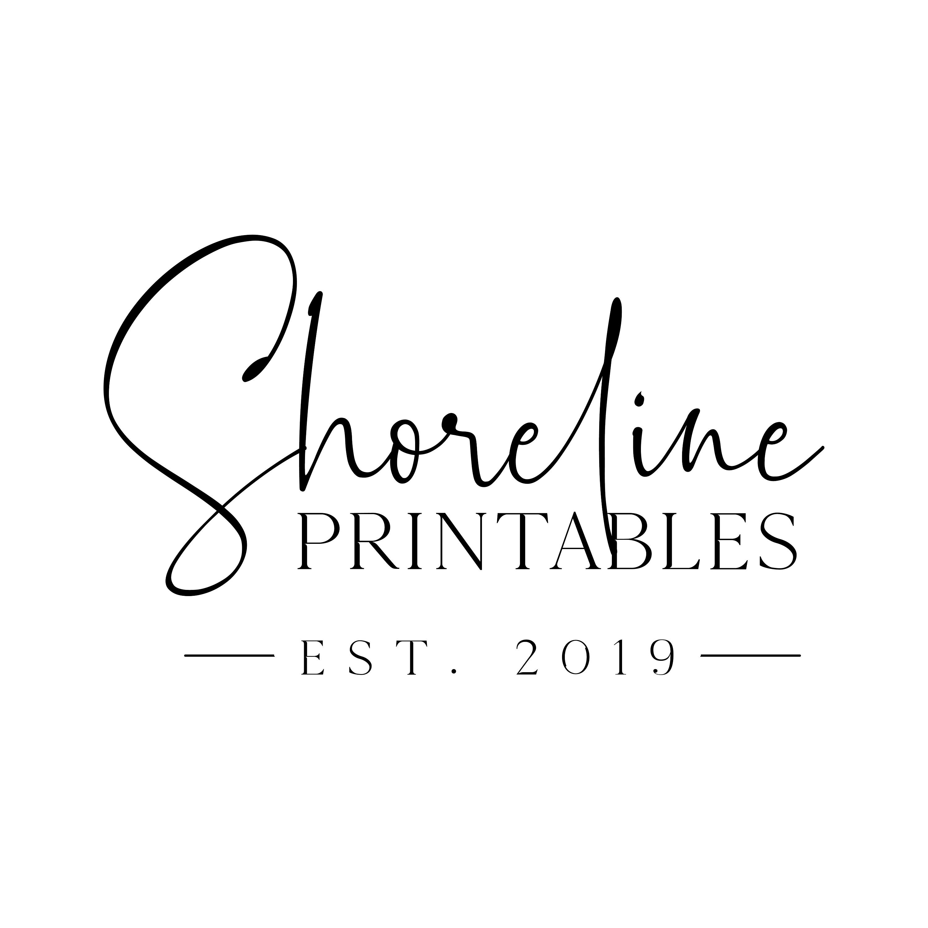 ShorelinePrintables - Etsy