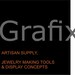 GRAFIX ART SUPPLY TOOLS DISPLAY