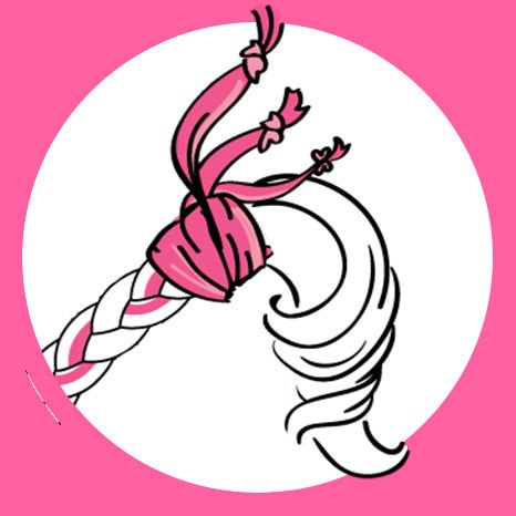 Pink Petals Braid Ribbons Paranda Hair Ribbons Ribbons Hair Accessories  Hair Accents Braid Accents Hair Ties Bows Bribbonz -  Israel