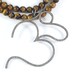 5 Feet Pink Opal Wire Wrapped 2mm Rosary Beaded Chain 925 Sterling Silver RP106