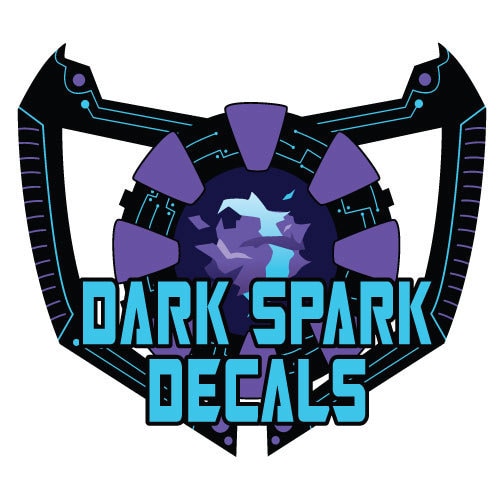 Dark Spark Decals Omnisexual Therian Symbol LGBTQ+ - Calcomanía de vinilo a  todo color de 4 pulgadas para uso en interiores o exteriores, automóviles