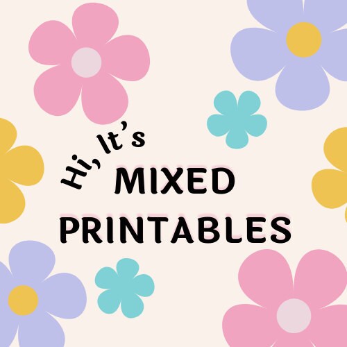 mixedprintables - Etsy