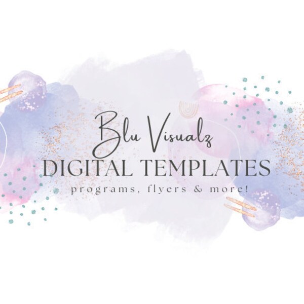 Women's Day Program Bulletin CANVA Template Women's or Mothers Day ...