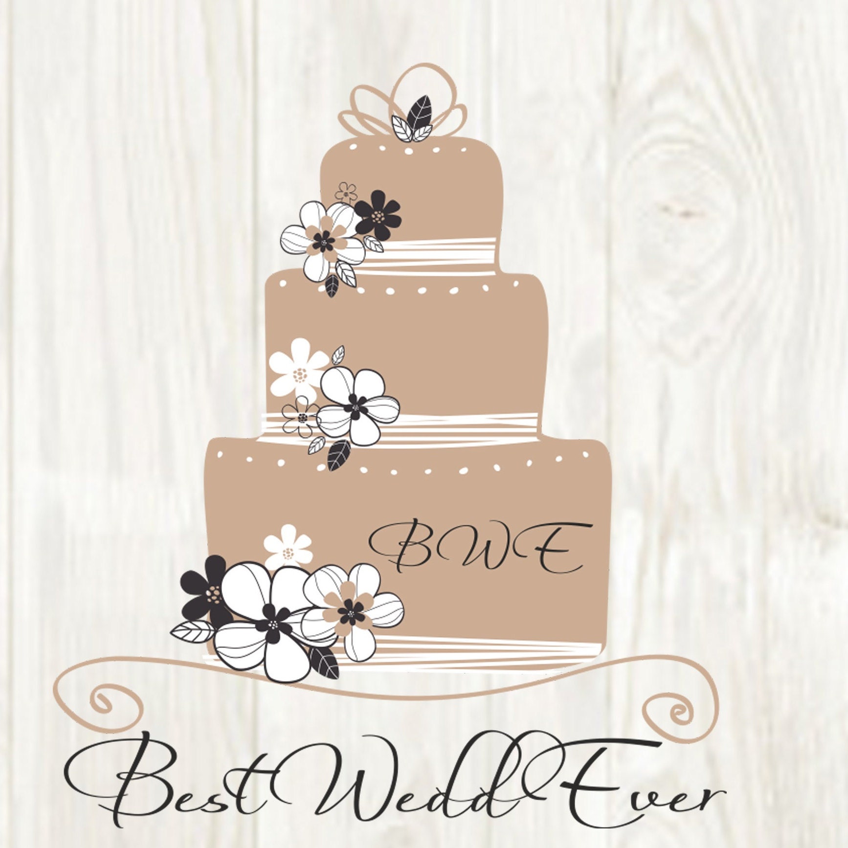 Wedding cake toppers Save the Dates Invitations by BestWeddEver