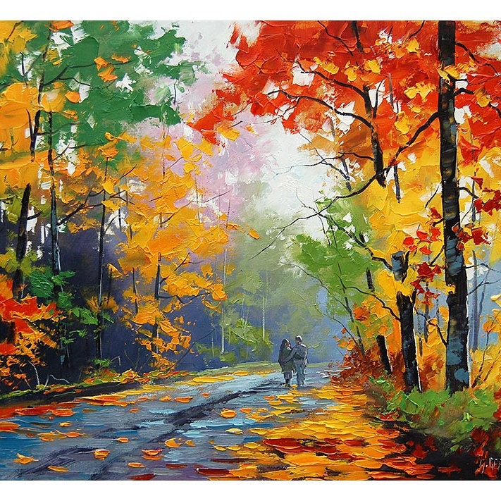 autumn landscape paintings