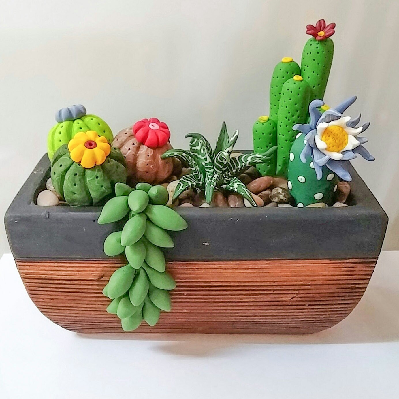 Polymer clay Fimo designJewelry Miniature by TalorDesign on Etsy