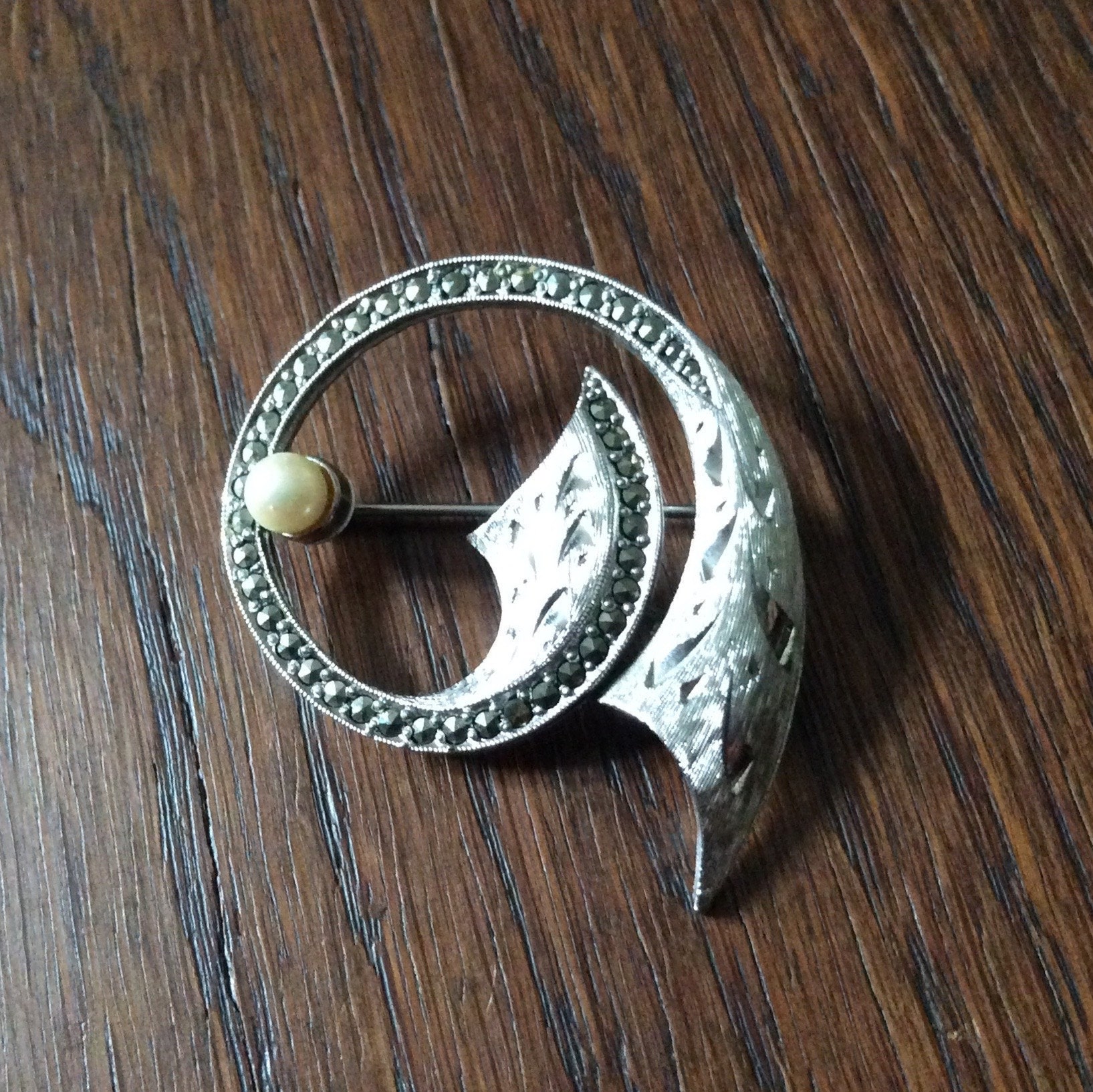 Excepcional anillo de CITRINA de semillas marqués - Etsy