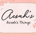 Acsah's Things