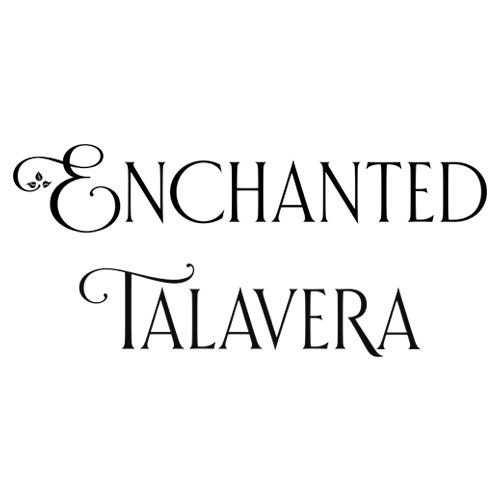 Utensil Holder - Large - Cobalt – Enchanted Talavera