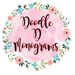 Doodle D Monograms