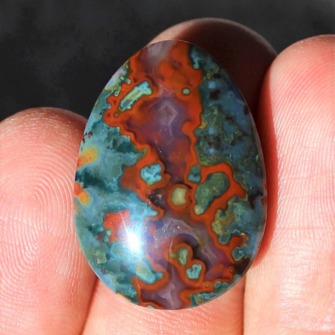 Sage Hill Agate Polished Slab Etsy