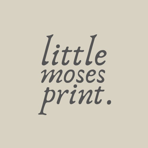 littlemosesprint - Etsy