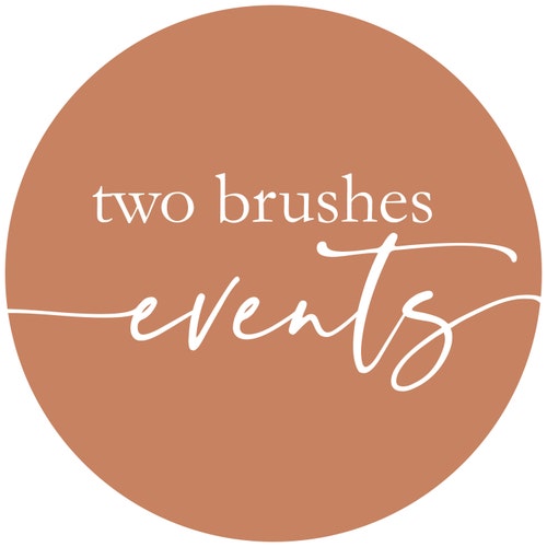 TwoBrushesEvents store logo