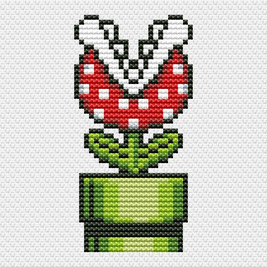 Cross Stitch Pattern Undertale Video Game Sans Funny PDF Set -   Singapore