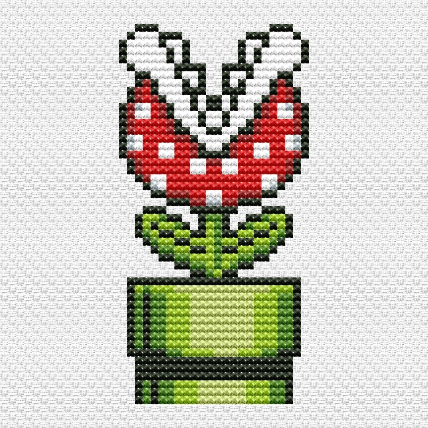 Cross Stitch Pattern Undertale Video Game Sans Funny PDF Set -   Singapore