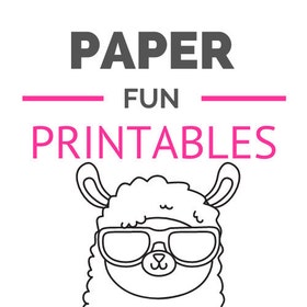 Printable Colouring Coloring Cards Paper by PaperFunPrintables