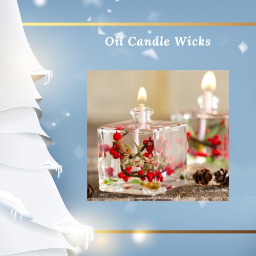Wick Holders for Bottle Oil Lamps, Rock Candles and Jar Oil Candles
