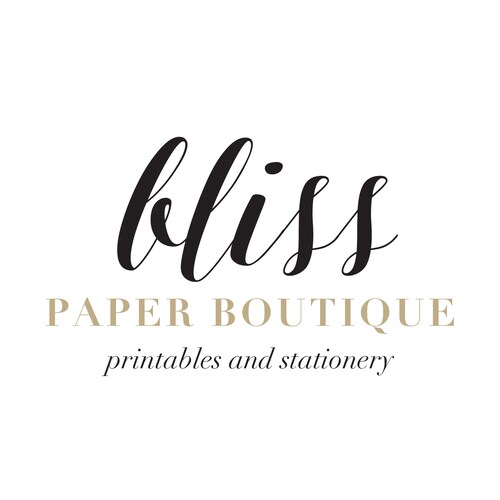 BlissPaperBoutique Etsy