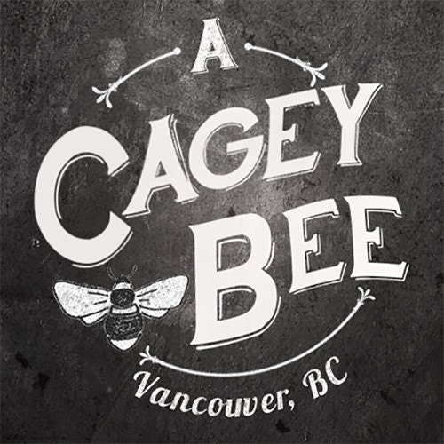 A Cagey Bee Original Paintingsart Prints And Lockets By Acageybee