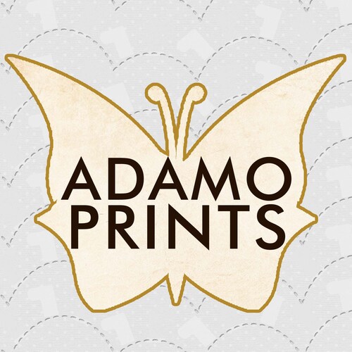 AdamoPrints store logo