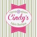 Owner of <a href='https://www.etsy.com/shop/Cindysfabricboutique?ref=l2-about-shopname' class='wt-text-link'>Cindysfabricboutique</a>