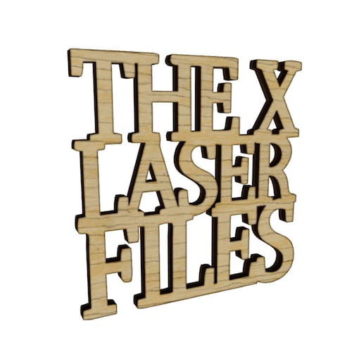 TheXLaserFiles store logo