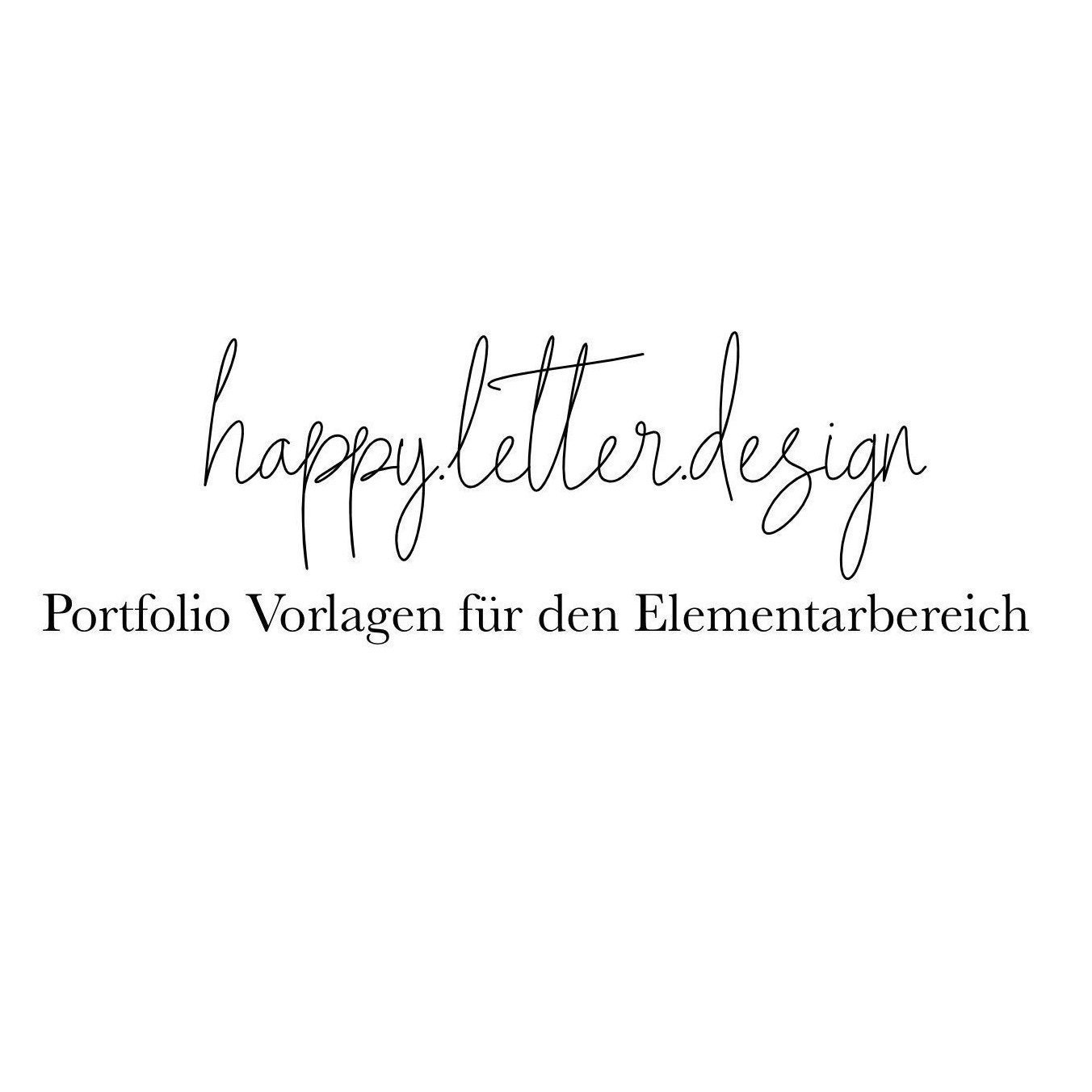 Portfolio Kindergarten Deckblatt Vorlage Etsy