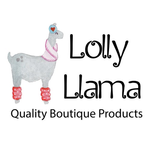 lolly llama amber teething necklace