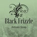 Black Frizzle Soap