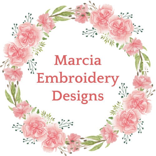 MarciaEmbroidery store logo