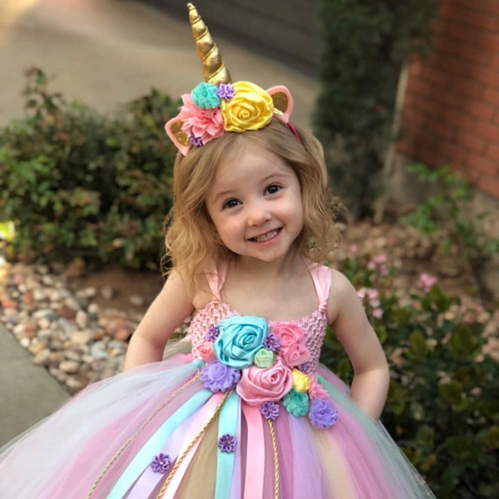 Unicorn Tutu Dress unicorn birthday dress unicorn horn | Etsy