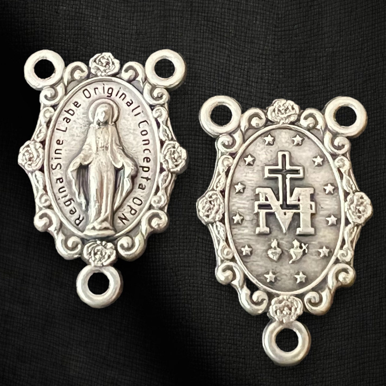 Italienische Jungfrau von Guadalupe, katholische Perlen-Rosenkranz