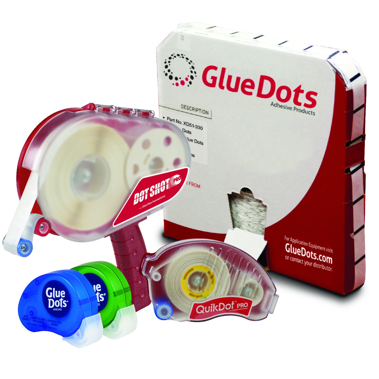 Buy Glue Dots Dot Shot Pro Refill - 1/2 Low-Profile High Tack