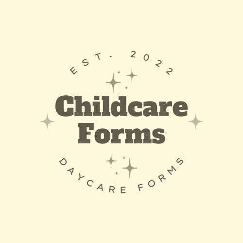 Childcareforms etsy