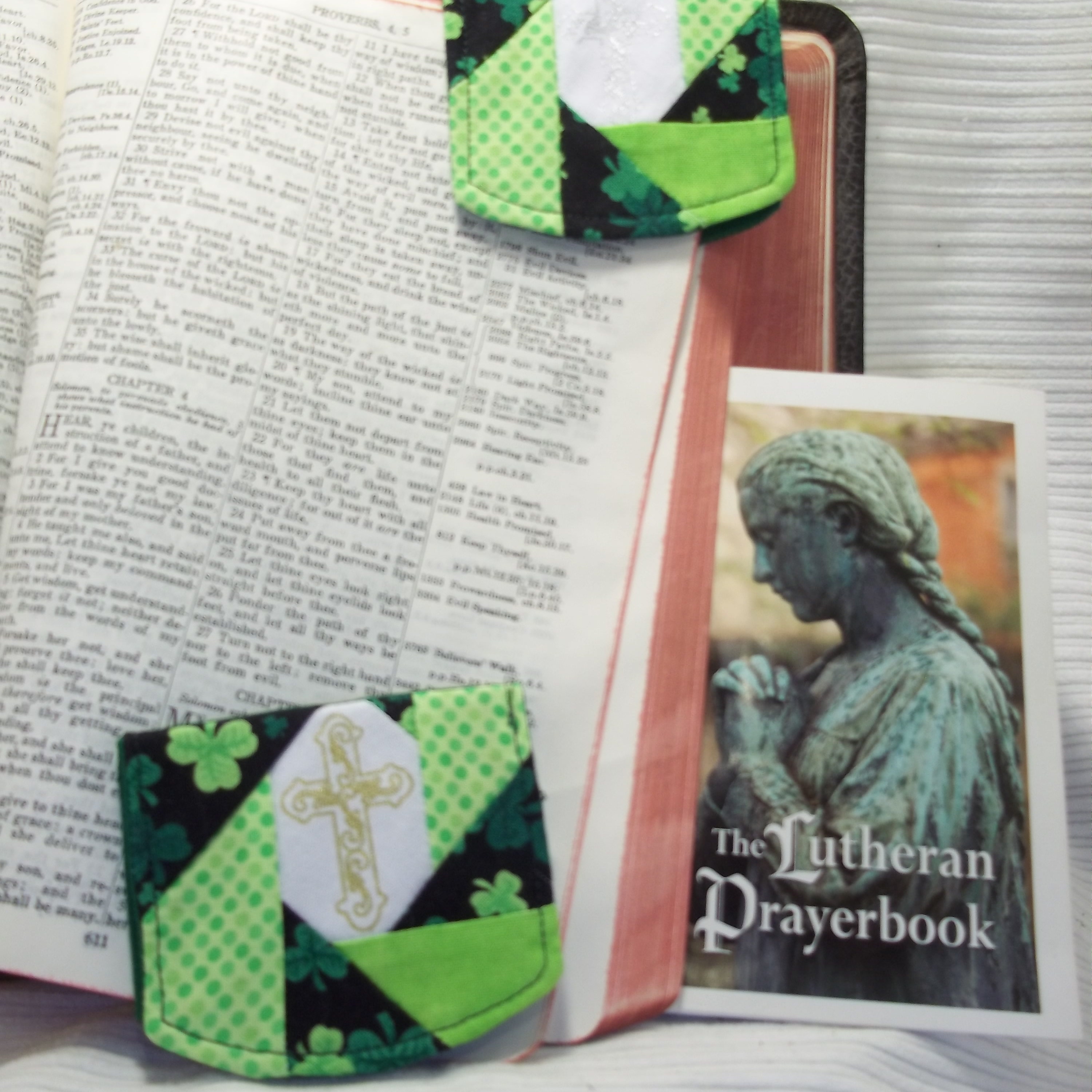 Quilted Bible Bookmarks & BibleWraps by StixNCottnStrings