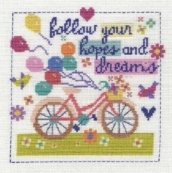 Tarjeta De Miniatura Erizo Cross Stitch Kit por herencia textil